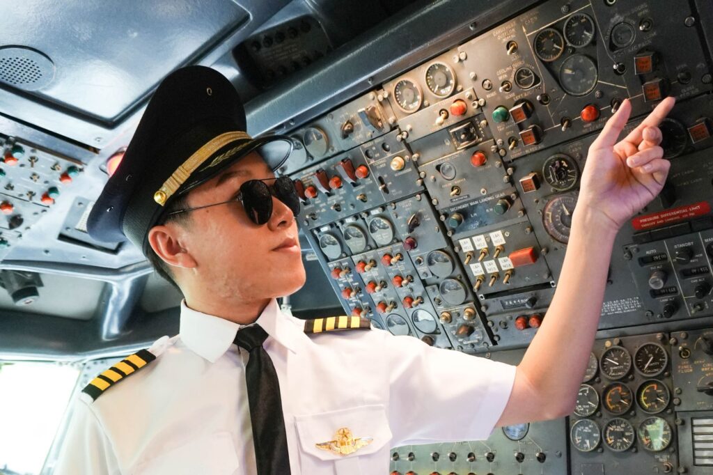 Pilot - cockpit area 1
